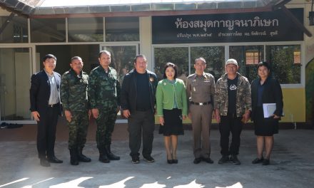 การประชุมคณะกรรมการเครือข่ายการสอดส่องดูแลความประพฤตินักเรียนและความปลอดภัยในสถานศึกษา