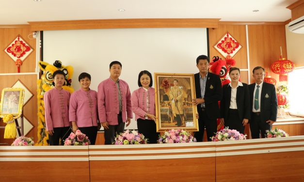 ต้อนรับคณะผู้เดินทางมาส่งครูย้ายมาดำรงตำแหน่งครู จากโรงเรียนบ้านเปียงหลวง