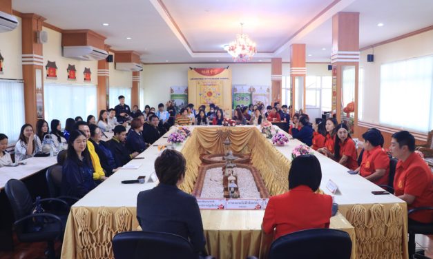 ร่วมพิธีลงนามบันทึกความตกลงการจัดการเรียนการสอนตามระบบธนาคารหน่วยกิต (Credit bank) ระหว่างโรงเรียนอรุโณทัยวิทยาคม ร่วมกับวิทยาลัยนานาชาติ มหาวิทยาลัยราชภัฏเชียงใหม่