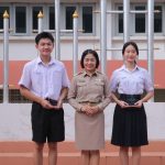 โรงเรียนอรุโณทัยวิทยาคม กล่าวต้อนรับครูวิชาภาษาจีนและครูพี่เลี้ยงเด็กพิการ พร้อมทั้งจัดกิจกรรมมอบโล่ประกาศเกียรติคุณ