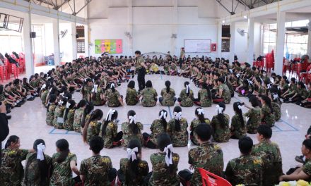 กิจกรรมค่ายยุวชนคนคุณธรรมให้กับนักเรียนระดับชั้นมัธยมศึกษาปีที่ 4-6