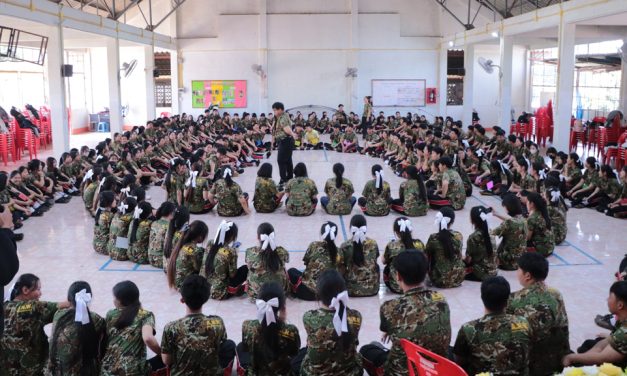 กิจกรรมค่ายยุวชนคนคุณธรรมให้กับนักเรียนระดับชั้นมัธยมศึกษาปีที่ 4-6