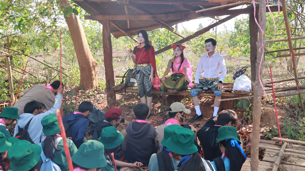 กิจกรรมเดินทางไกลเข้าค่ายลูกเสือสามัญรุ่นใหญ่ ประจำปีการศึกษา 2568 สำหรับนักเรียนชั้นมัธยมศึกษาปีที่ 2